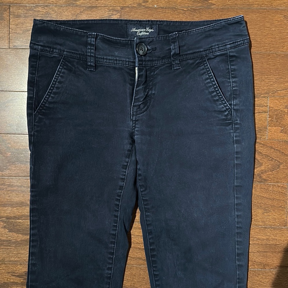 American Eagle Blue Work Pants